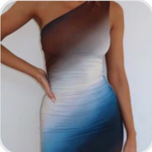 Feel Like This Mini Dress Midnight Horizon